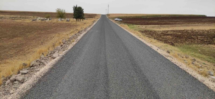 Siverek Kırsalında Yol Yapım Çalışması