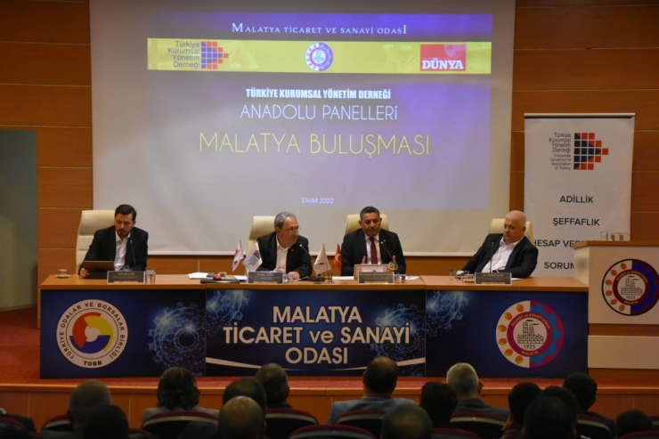 Malatya’da Kurumsal Yönetim Paneli