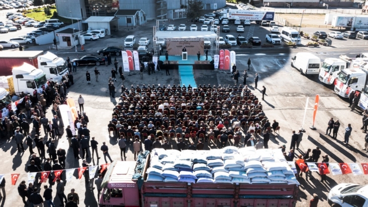 Çitçilere Arpa Ve Buğday Tohumu Dağıtıldı