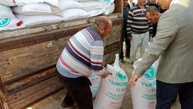 Üretime Katkı İçin Üreticilere Buğday Tohumu