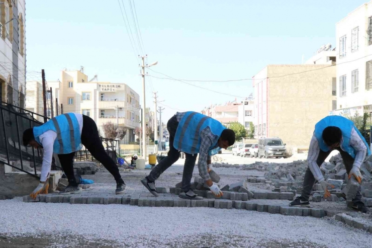 Haliliye’de Üstyapı Çalışmaları Merkez Mahallelerde Sürüyor