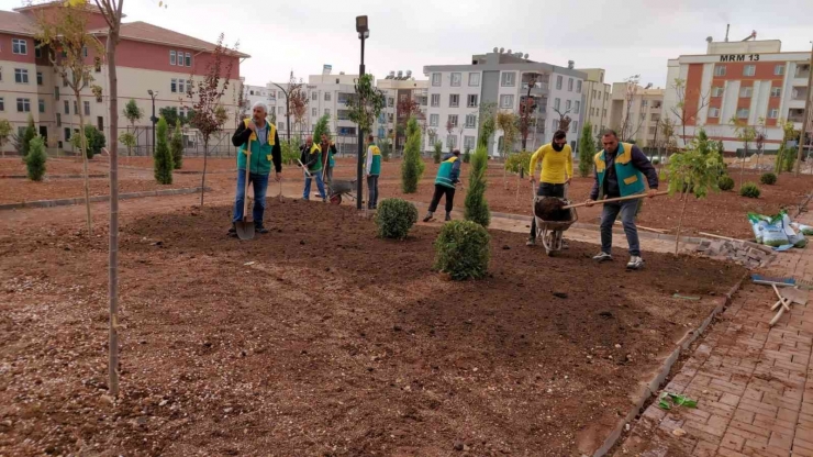 Parklarda Kışa Hazırlık Çalışmaları Yapılıyor