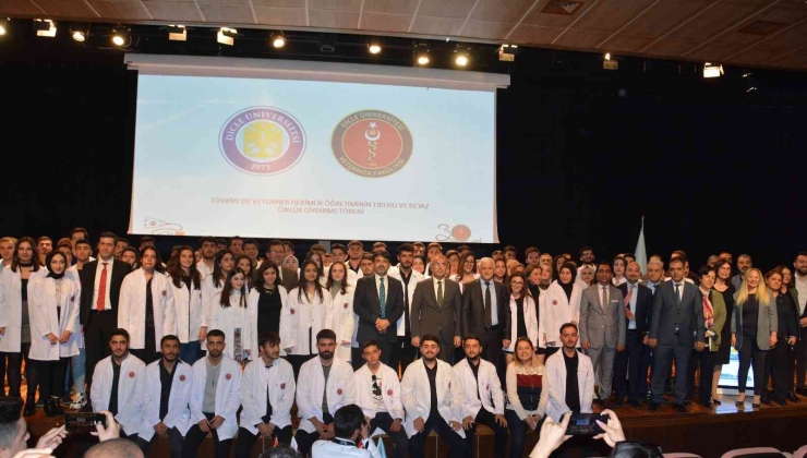 Dicle’de Veteriner Adayları Beyaza Büründü