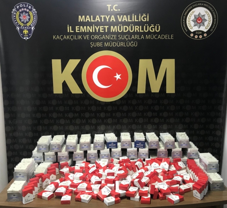 Malatya Polisinden Kaçakçılara Operasyon