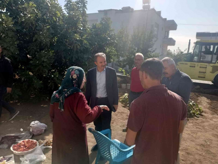 Kılınç Asfalt Çalışmalarını İnceledi