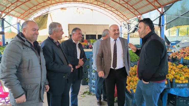 Başkan Zelyurt Esnaf Gezilerini Sürdürüyor