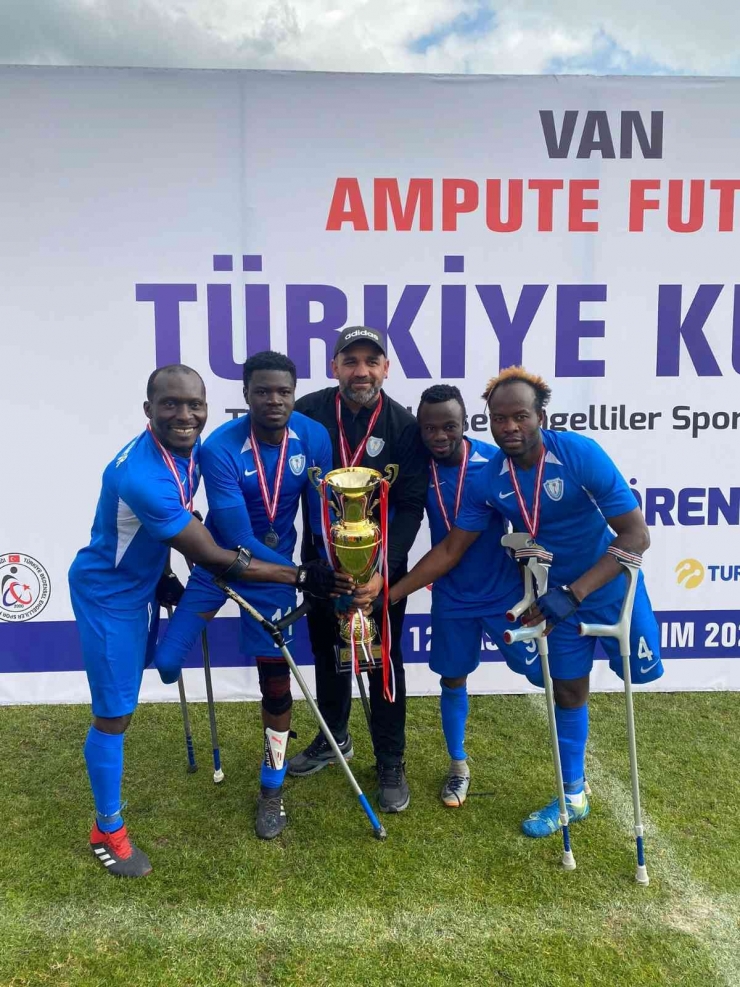 Şahinbey Ampute Futbol Takımı, Türkiye Kupası’nı Kazandı