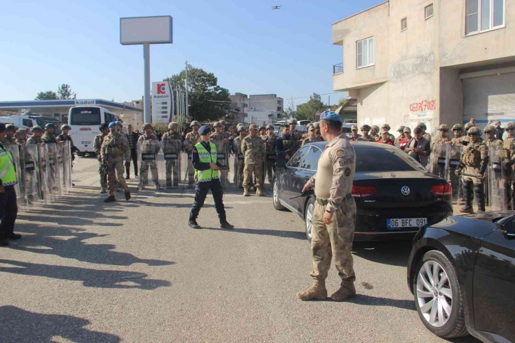 Hdp’li Vekillerin Ayn-el Arap Yürüyüşüne İzin Çıkmadı