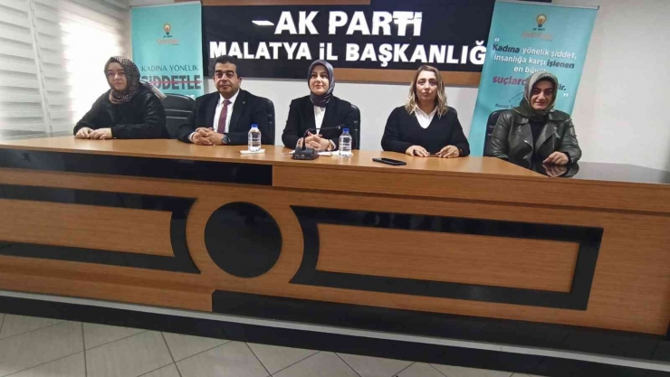 Ak Partili Özlem Pelitoğlu: "şiddete Karşı Kadın-erkek Omuz Omuza Mücadeleyi Sürdüreceğiz"