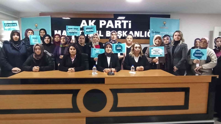 Ak Partili Özlem Pelitoğlu: "şiddete Karşı Kadın-erkek Omuz Omuza Mücadeleyi Sürdüreceğiz"