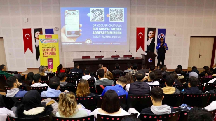 Akademisyen Ve Öğrencilere "kadına El Kalkmaz" Semineri