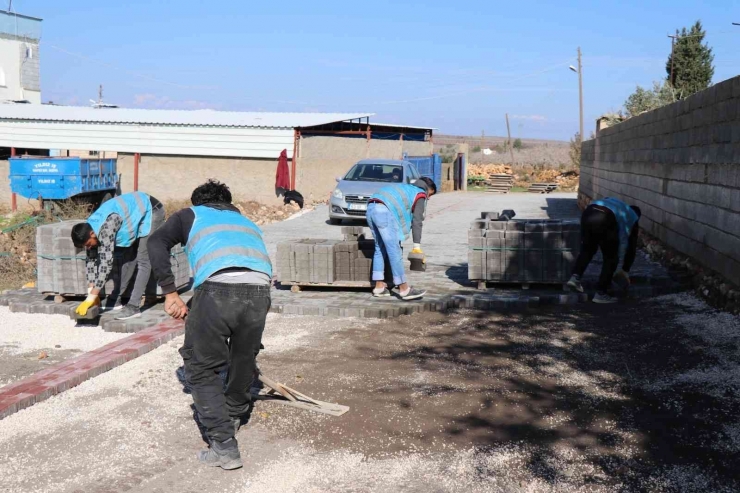 Kırsal Mahallelerde Üst Yapı Çalışmaları Devam Ediyor