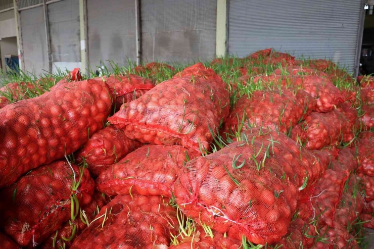 Şanlıurfa’da 22 Ton Çürümüş Soğan Ele Geçirildi