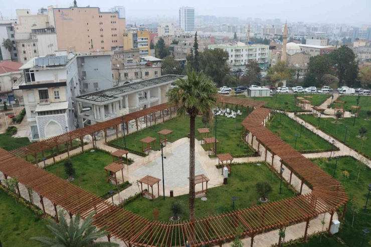 Şanlıurfa’da Kızılay Meydanı Estetik Görünüme Kavuştu