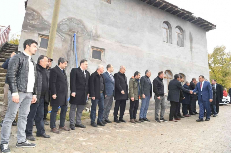 Başkan Gürkan, Akçadağ’da Muhtarlar İle Bir Araya Geldi