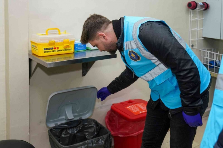 Diyarbakır’da Tıbbi Atık Denetimi Gerçekleştirildi