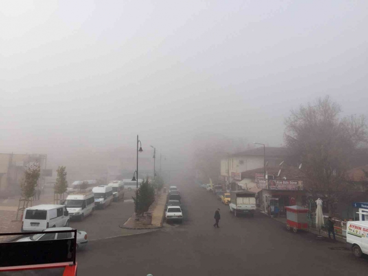 Darende’de Sabah Saatlerinde Yoğun Sis