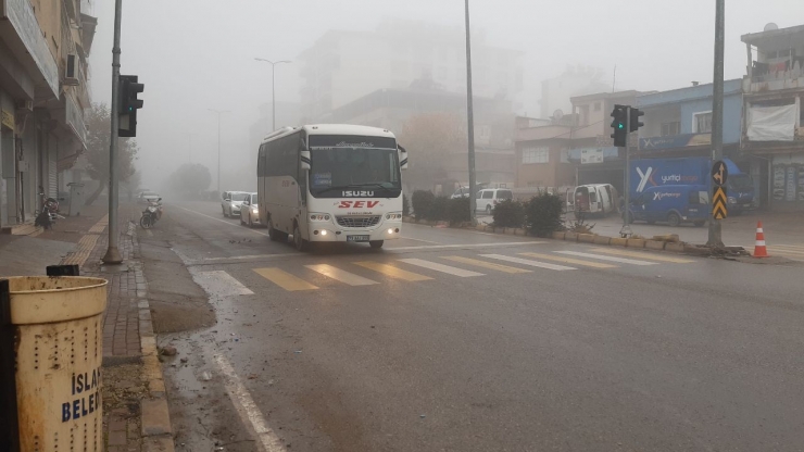 İslahiye’de Yoğun Sis Etkili Oluyor