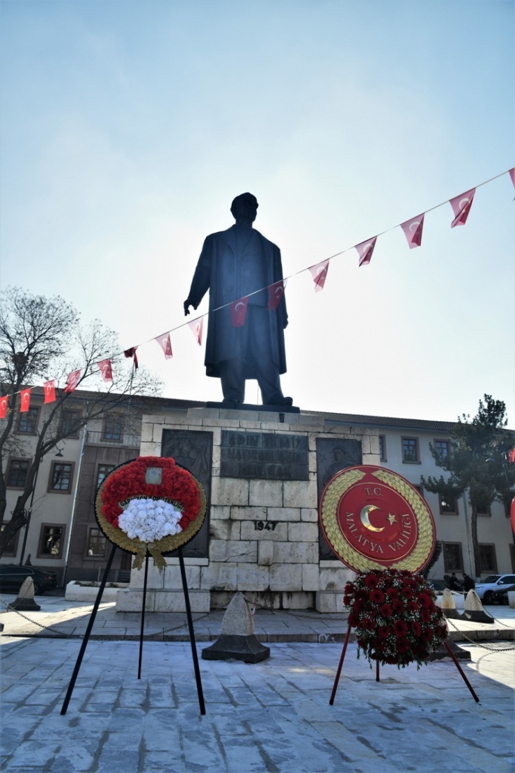 2. Cumhurbaşkanı İsmet İnönü Törenle Anıldı