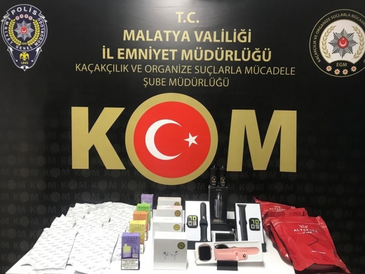 Polisten Gümrük Kaçağı Ürünlere Geçit Yok