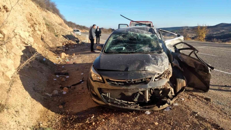 Takla Atan Otomobilden Yara Almadan Çıktı