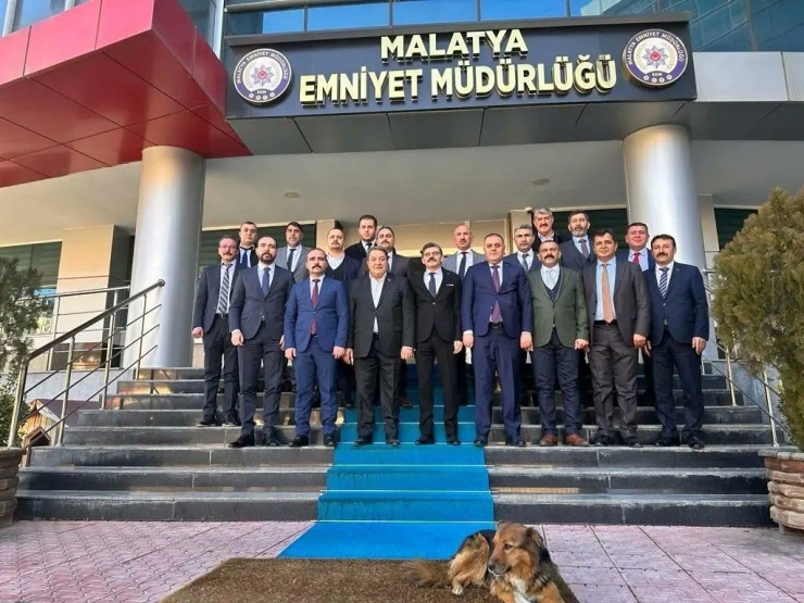 Mhp Heyetinden Valilik Ve Emniyet Ziyareti