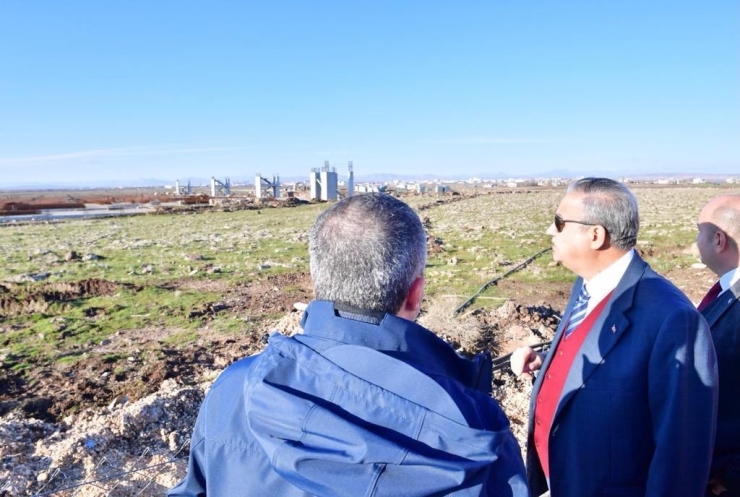 Vali Su, Türkiye’nin En Büyük Lojistik Merkezi Projesinde Çalışmaları İnceledi