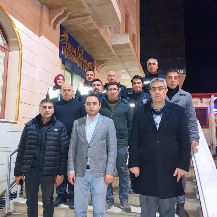 Kaymakam Partal, Görev Başındaki Personellere Kolaylıklar Diledi