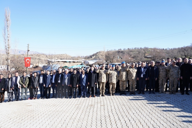 Pkk’nın Hamzalı’da Katlettiği 23 Şehit Anıldı