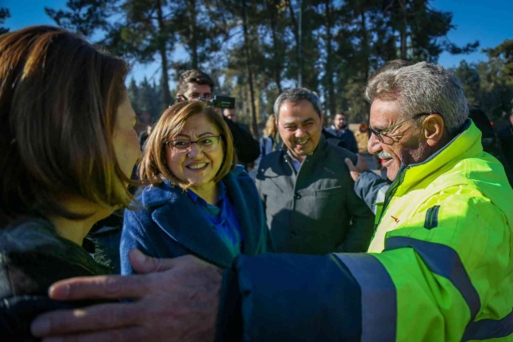 Gaziray Tünelinin Üstü Yeşilleniyor