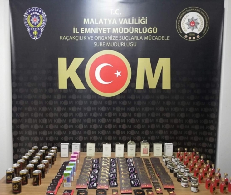 Malatya Polisinden Kaçakçılık Operasyonları