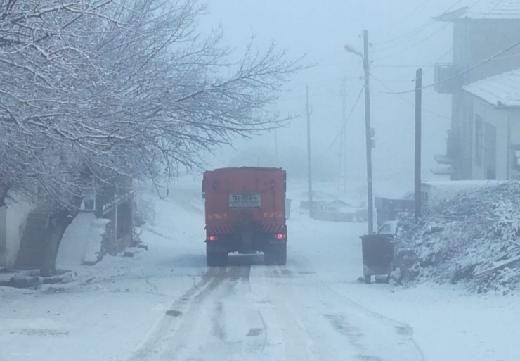 Malatya’da Kar Nedeniyle 14 Mahalle Yolu Ulaşıma Kapandı