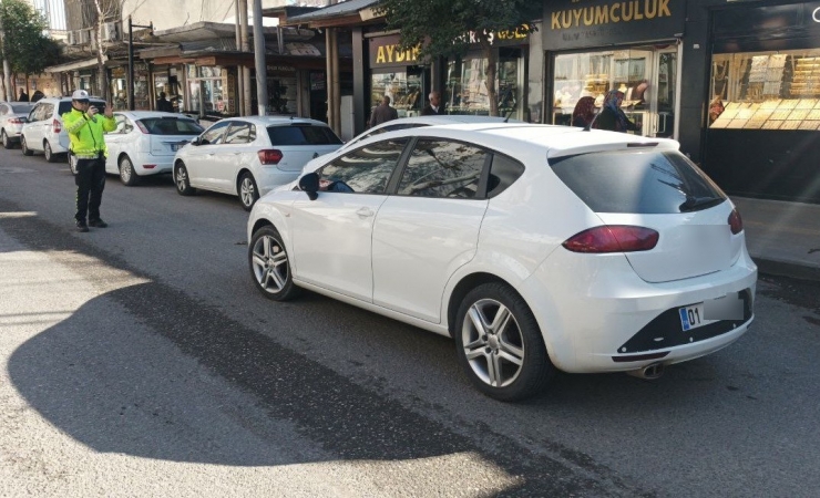 Adıyaman’da Hatalı Araç Parklarına Göz Açtırılmıyor