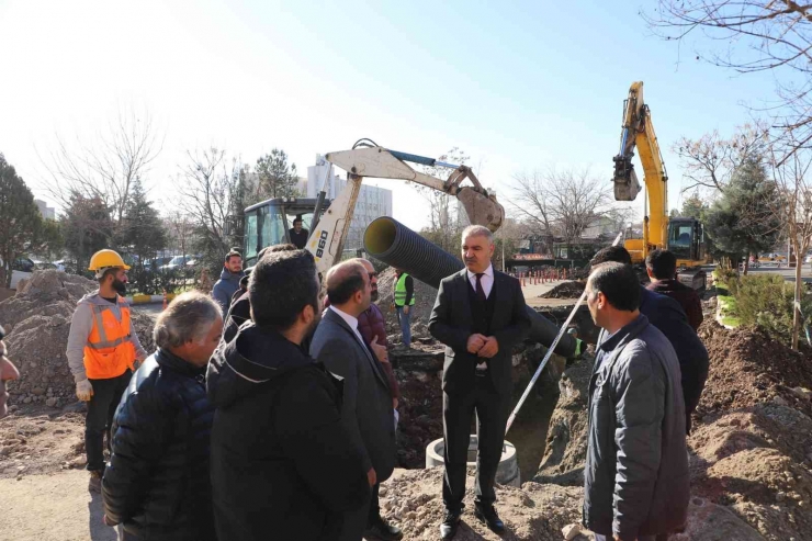 Diyarbakır Selahaddin Eyyubi Devlet Hastanesinin Altyapı Sorunu Çözülüyor