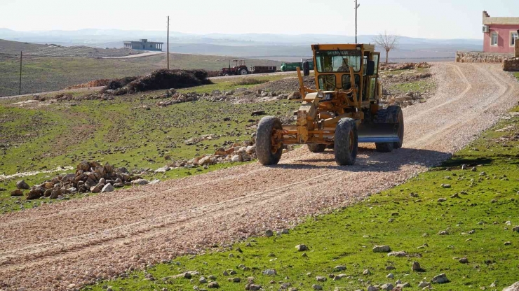 Haliliye’de 4 Kırsal Mahallede Yol Çalışması Tamamlandı