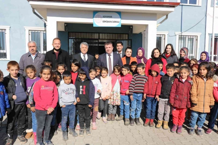 Müdür Aşçı, Köy Okullarında İncelemelerde Bulundu