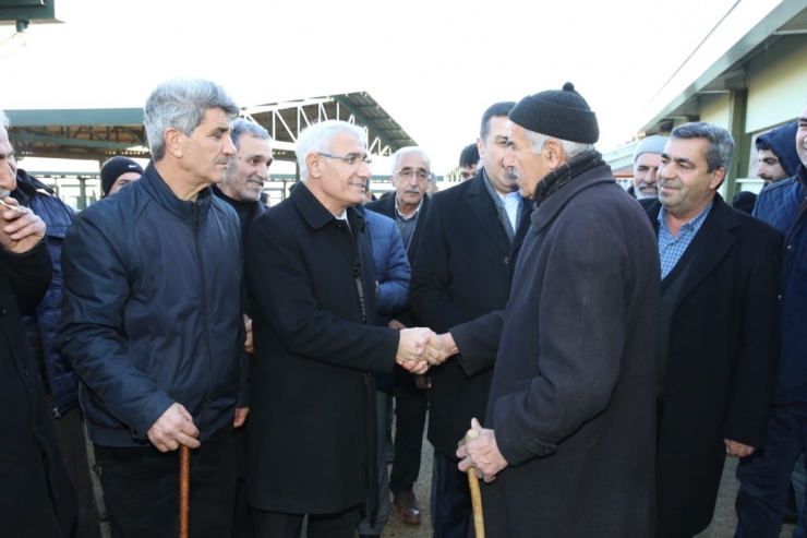 Başkan Güder: “her Daim Çiftçilerimizin Ve Üreticilerimizin Yanındayız”