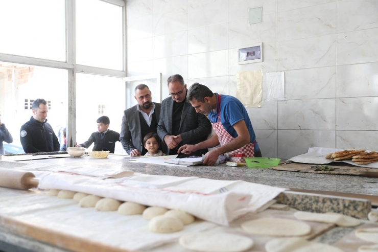 Borçları Ödenen Mahallede Denetim Yaptı