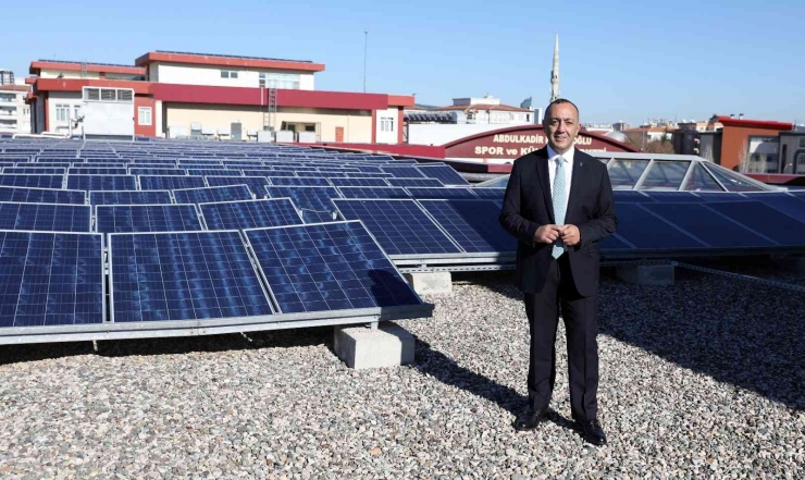 Sanko Okulları Enerjisini Güneşten Karşılıyor