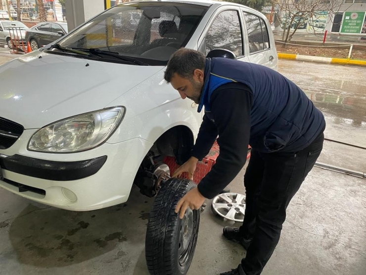 Kış Lastiklerine Adıyaman’da Yoğun İlgi