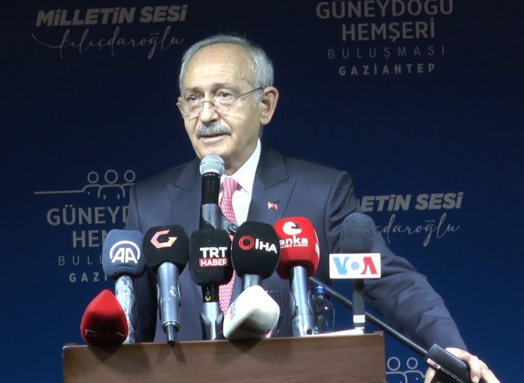 Chp Lideri Kılıçdaroğlu’ndan Gaziantep’te Şanlıurfa Gafı