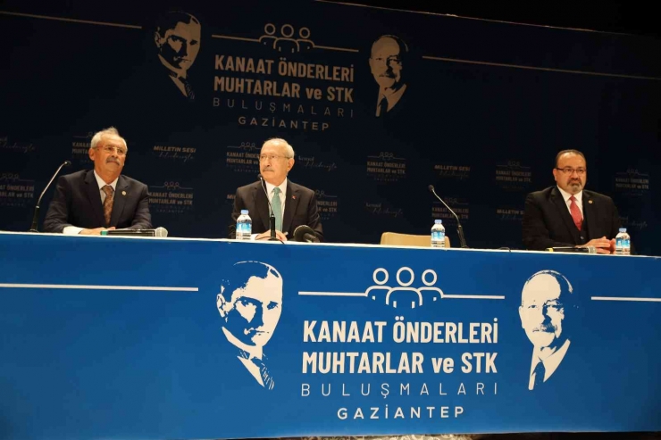 Kılıçdaroğlu: "aile Destekleri Sigortasını Getireceğiz"