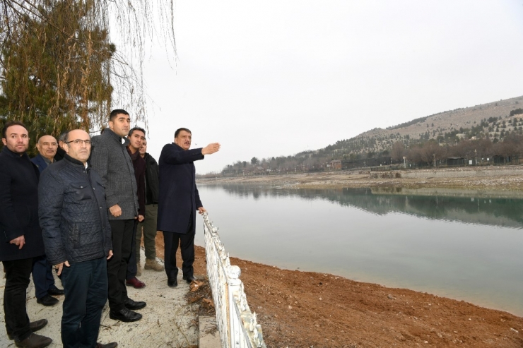 Başkan Gürkan, Orduzu Bölgesinde Yapılan Çalışmaları Yerinde İnceledi