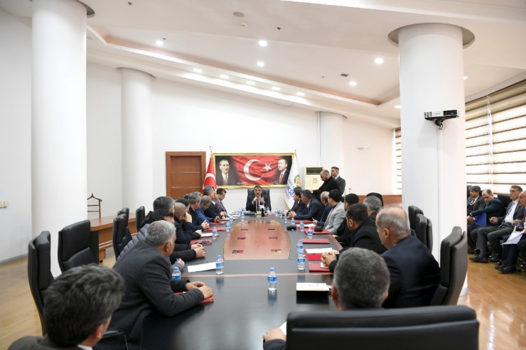 Muhtar Derneklerinden Başkan Gürkan’a Ziyaret