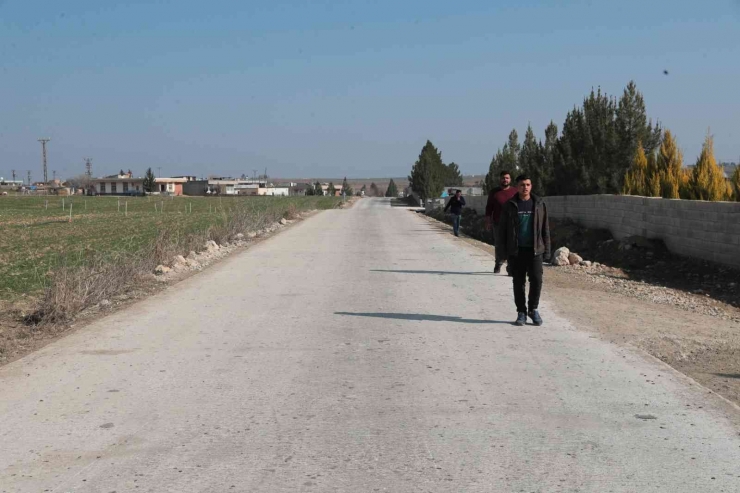 Beton Yol Hizmete Açıldı