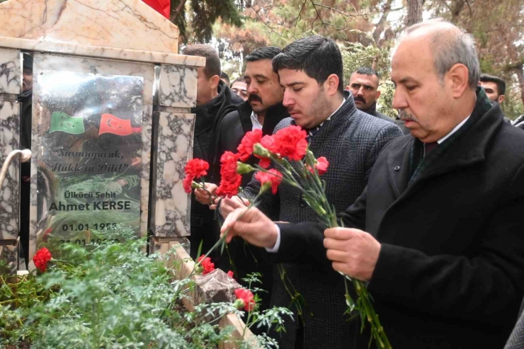 Ahmet Kerse Mezarı Başında Dualarla Anıldı