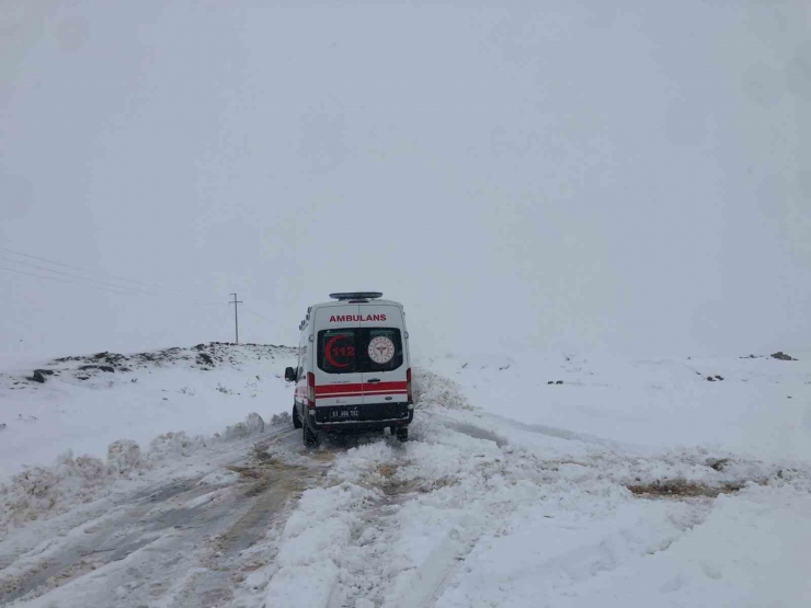 Şanlıurfa’da Karla Mücadele Gece Boyu Devam Etti