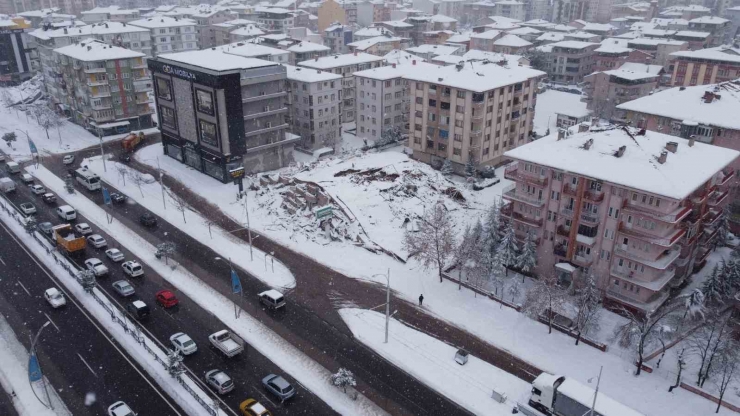 Deprem Bölgesi Malatya Havadan Görüntülendi