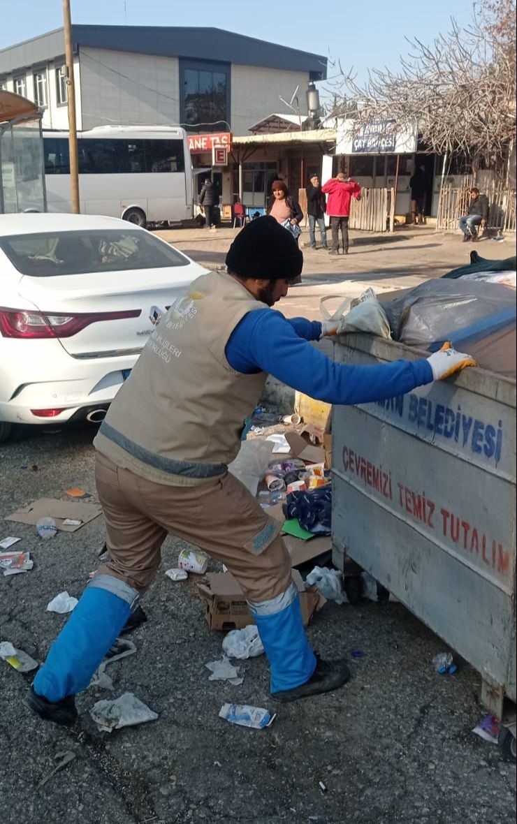 Haliliye’den Adıyaman’a Temizlik Desteği