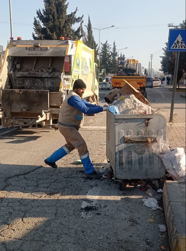 Haliliye’den Adıyaman’a Temizlik Desteği